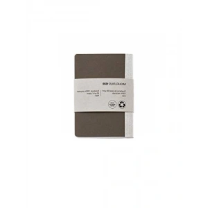 Düz Kahve Renkli Geri Dönüşümlü Defter 104x150 mm