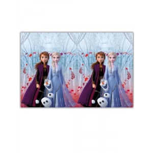 Eğlenceli Frozen-2 Temalı Masa Örtüsü (120x180 cm)