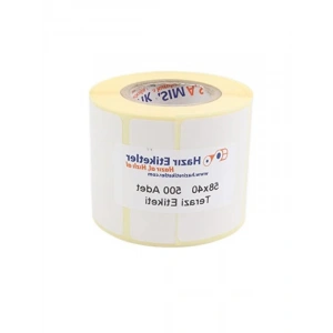 Eko Termal Terazi Etiketi - 58mm x 40mm - 500 Adet Ruloda
