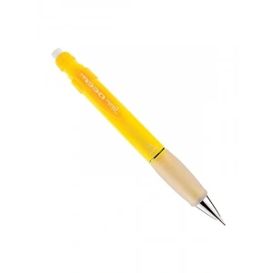 Ergonomik 0.7mm Mekanik Kurşun Kalem - Fosforlu Sarı