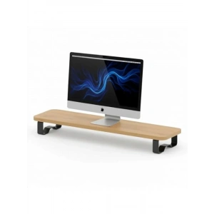 Ergonomik Ahşap Monitör Standı - 120 cm Genişlik