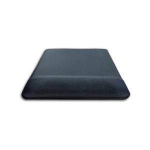 Ergonomik Kare Siyah Mouse Pad, Kaymaz Taban, Suya Dayanıklı