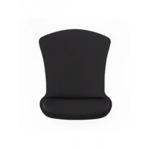 Ergonomik Kaymaz Mouse Pad, Bilek Destekli, Konforlu, Siyah