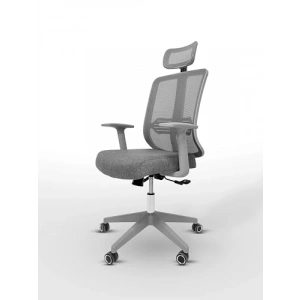 Ergonomik Tasarımlı Yönetici Ofis Koltuğu - Comfort Mood Gray