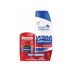 Erkekler için Kepek Karşıtı Şampuan ve Deodorant Seti
