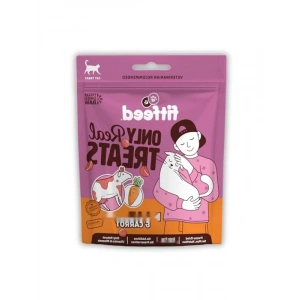 Freeze-Dried Çiğ Dana Ciğer ve Havuç Kedi Ödül Maması 40 g