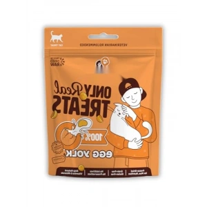 Freeze-Dried Çiğ Yumurta Sarısı Kedi Ödül Maması 60g