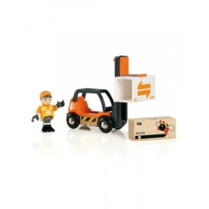 Gerçekçi Forklift Oyuncak Modeli, 3 Yaş ve Üzeri İçin