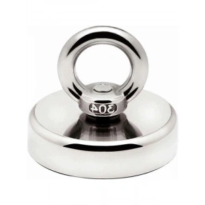 Güçlü Neodyum Mıknatıs - 48mm | 75kg Çekim Gücü