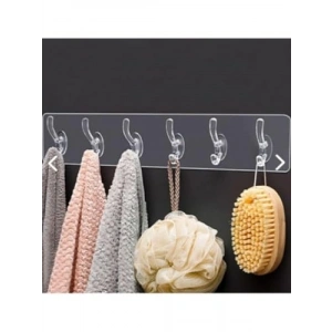 Güçlü Yapışkanlı Şeffaf Duvar Askısı, 6lı Set