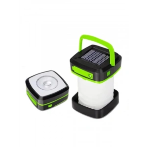 Güneş Enerjili Suya Dayanıklı Kamp Lambası, PowerBank Özellikli