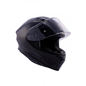 Güvenli Kapalı Motosiklet Kaskı, Pearl Siyah, XL Boy