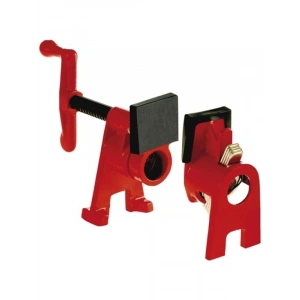 H-Stil Boru Kelepçesi, 1,27 cm, Kırmızı