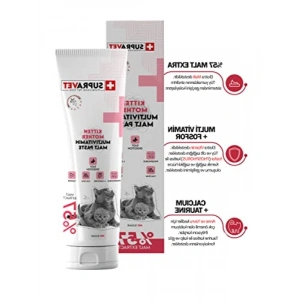 Hamile ve Yavru Kediler İçin Kalsiyum ve Taurinli Multi Vitamin Kedi Macunu 100 Gr