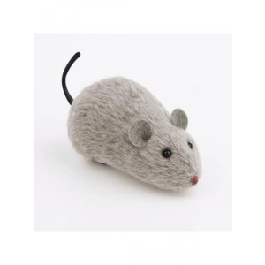 Hareketli Fare Şeklinde Eğlenceli Kedi Oyuncağı, Dayanıklı Peluş