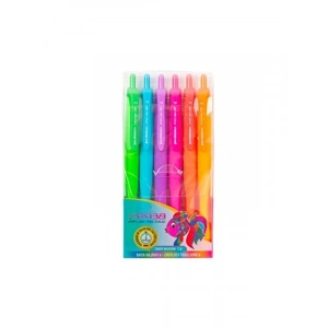 Hızlı Kuruyan Jel Kalem - 07mm, 6lı Set