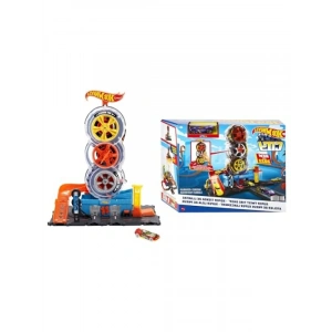 Hot Wheels City Tekerlek Kulesi Oyun Seti - 4-8 Yaş Arası Çocuklar için