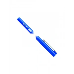 İnce Keçe Uçlu Yazı Kalemi - Mavi Renk, 0,4 mm