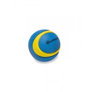 Kauçuk Yüzen Tenis Topu Köpek Oyuncağı, Mavi/Sarı, 6,3 cm