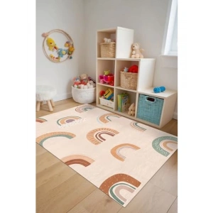Kaymaz Antibakteriyel Çocuk Halısı - 100x150cm