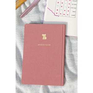 Keten Kapaklı Noktalı Bullet Journal Defter