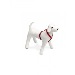 Kilitli Göğüs Tasma, Köpek İçin 45-70 cm, Kırmızı