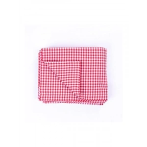 Kırmızı Pötikare Masa Örtüsü - 75x75 cm, Piknik ve Sofra İçin Uygun