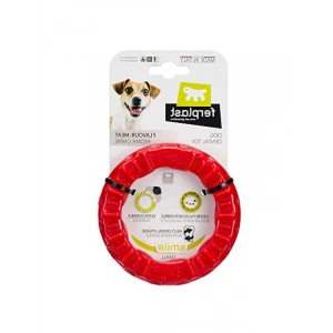 Kırmızı Renkli Smile S Köpek Yüzüğü Oyuncağı