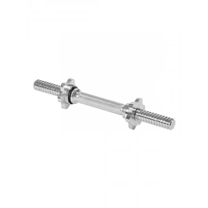 Kısa Krom Halter Barı, 36 cm Uzunluk, 2.5 cm Çap