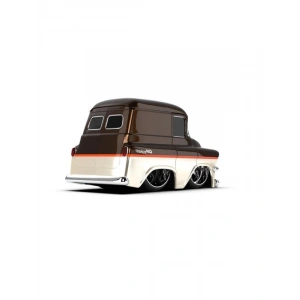 Koleksiyonluk 1957 GMC Panel Van Modeli, Kahverengi