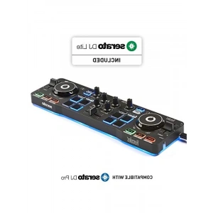 Kompakt DJ Kontrol Cihazı - Dahili Işık Gösterisi