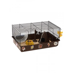 Korsan Temalı Hamster Kafesi - Aksesuarlar Dahil 46 x 29,5 x 23 cm