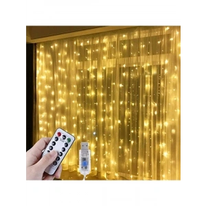Kumandalı Peri LED Işık - 3x3 Metre, 8 Modlu