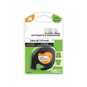 Kumaş Üzerine Uygulanabilir Ütü Transfer Şeridi, 12 mm x 2 mt, Beyaz