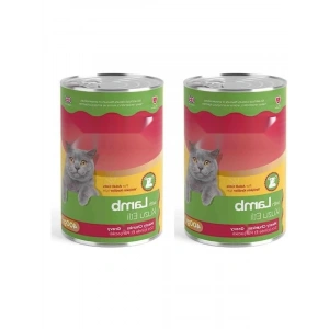 Kuzu Etli Gravy Soslu Yetişkin Kedi Konservesi, 400 Gr 2li Paket