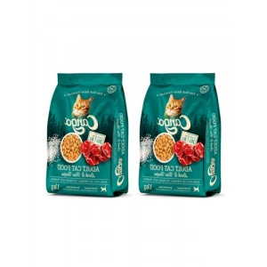 Kuzu Etli ve Pirinçli Yetişkin Kedi Maması, 1 kg, 2li Paket
