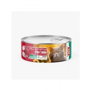 Kuzu Etli Yaş Kedi Maması Konserve (24 x 80g)