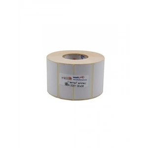 Lamine Termal Etiket, 60mm x 30mm, 1500 Adet Ruloda