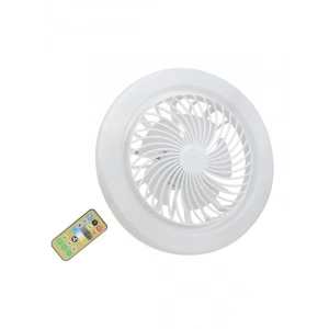 LED Işıklı Sessiz Tavan Vantilatörü, Ayarlanabilir Renk Sıcaklığı