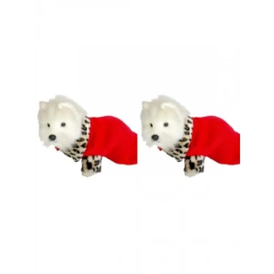 Leopar Desenli Köpek Elbisesi, Büyük Boy (2li Paket)