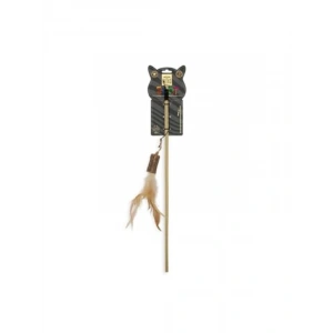 Matatabi İçerikli Kedi Oyuncağı - Kütüklü Olta, 50 cm