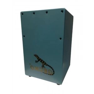 Mavi Renkli Ahşap Tap Gövde Cajon, Dayanıklı ve Şık Tasarım