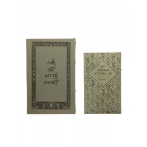 MDF ve Kanvas Kitap Saklama Kutusu Seti, 2li