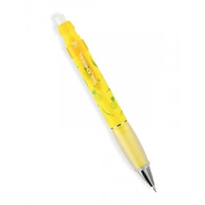 Mekanizma Kalem 0,7 mm, Fosforlu Sarı Ananas & Muz Desenli