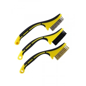 Metal Çok Amaçlı Temizleme Fırçası 3lü Set