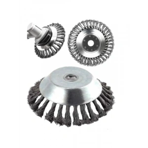 Metal Motorlu Tırpan Misinası ile Kaldırım Temizleme Aparatı