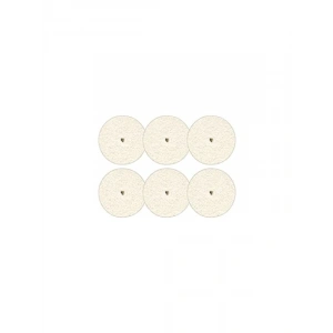 Metal ve Plastik Parlatma Diski Seti, 13 mm, 6lı