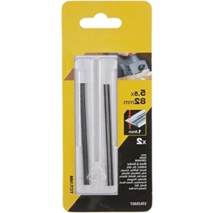 Metalik Planya Bıçağı Seti - 5.5 x 82 x 1.1 mm, 2 Adet