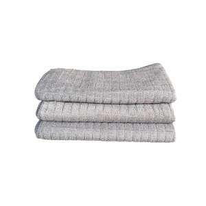 Mikrofiber Mutfak Temizlik Bezi, Leke Tutmaz - Kareli 40x40 cm - 3 Adet