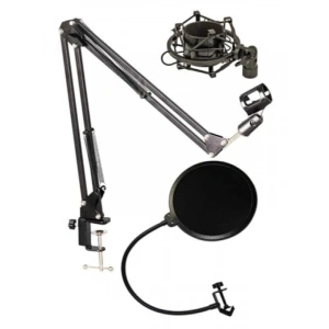 Mikrofon Standı Seti, Pop Filter ve Shock Mount ile Birlikte